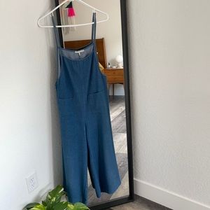 Oak & fort denim jumpsuit